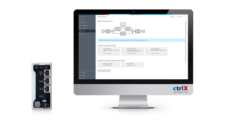 BOSCH REXROTH ZEIGT: SO FUNKTIONIERT DURCHGÄNGIGE SICHERHEIT IN DER AUTOMATISIERUNG VERNETZTER UMGEBUNGEN